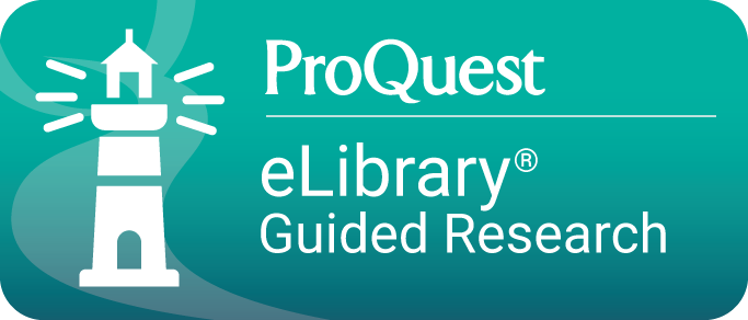 ProQuest eLibrary Guided Research with a lighthouse