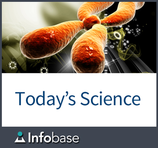 Today's Science with a large orange chromosome.