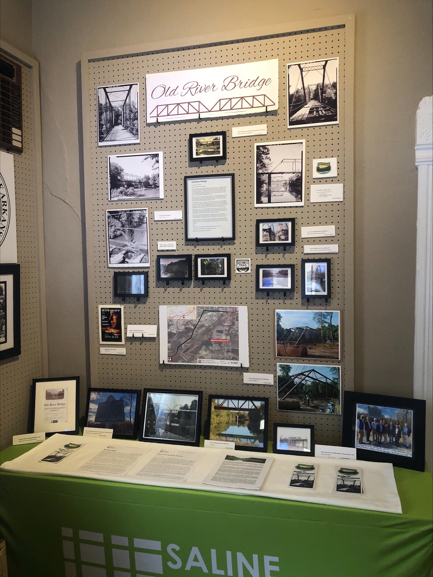 Old River Bridge Exhibit